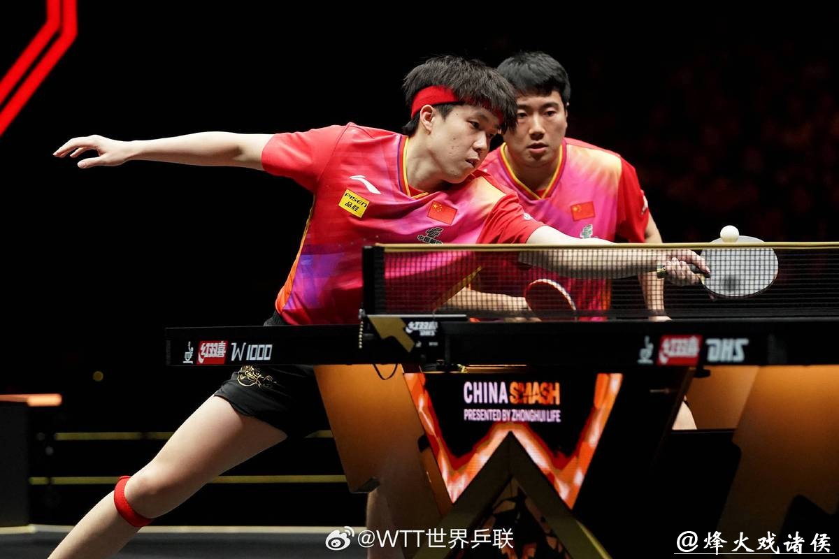 WTT多哈冠军赛：梁靖崑赢下国乒德比 晋级男单八强